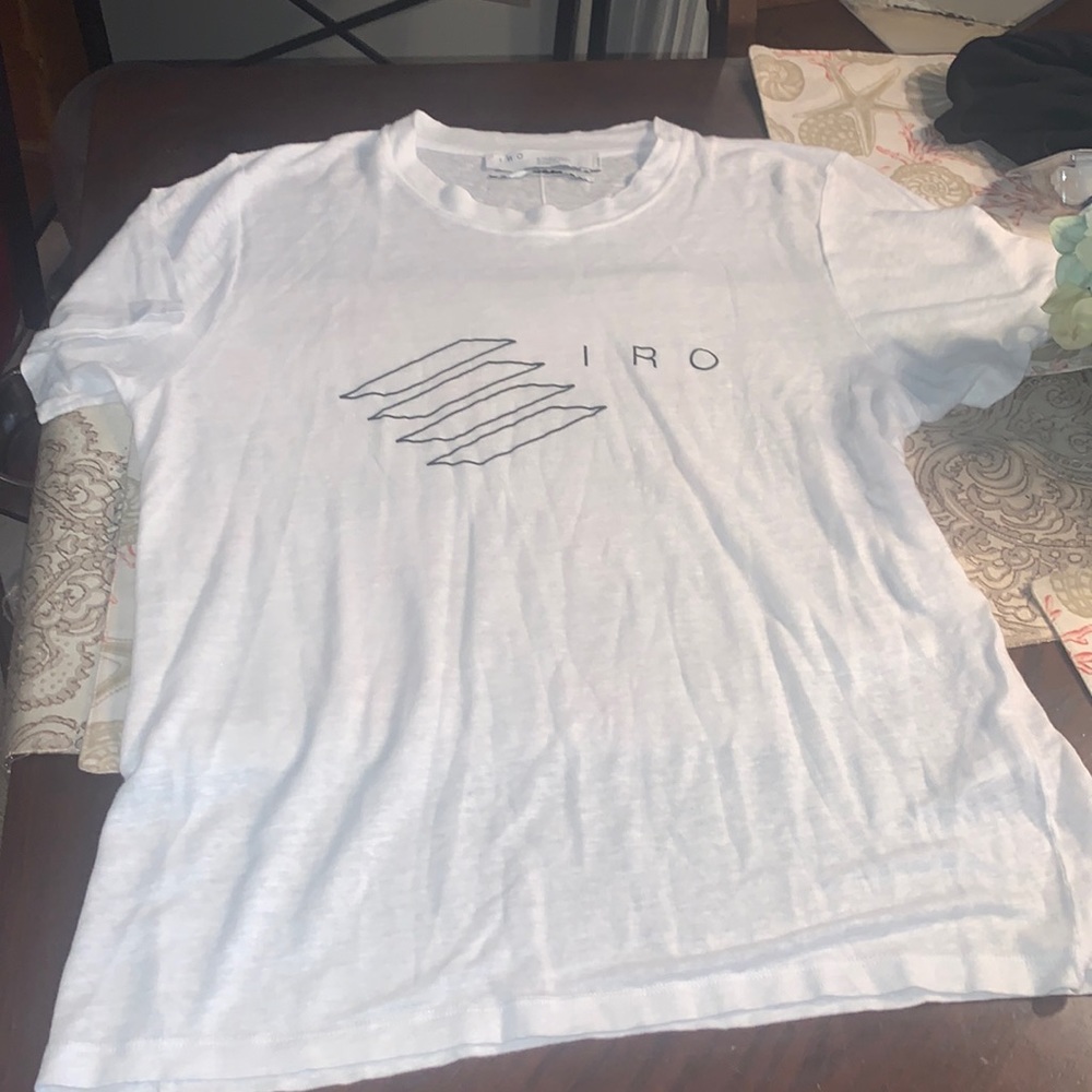 IRO Tee shirt. Made in Paris France ,NWOT size M